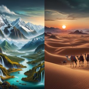 Geography of Asia: From Mountains to Deserts